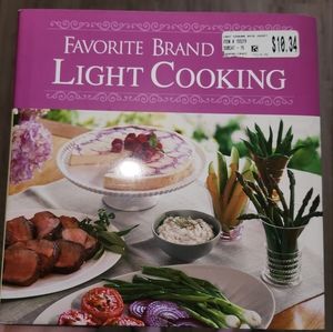 Book,  hardback,  Favorite Brand light Cooking